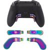 ZhongShuang 4 pagaie grilletto, pagaie per controller, pagaie in acciaio inossidabile in metallo, pagaie posteriori per controller, compatibili con controller Xbox One Elite Xbox Elite Seies 2 e Elite 2 Core