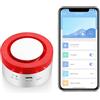 Chatthen Allarme Casa, Sirena Allarme Wifi 120dB, Antifurto Casa Compatibile con gli accessori RF433, Supporta Telecomando e Sensori, Telecomando APP Smart Life/Tuya Smart, Compatibile con Alexa