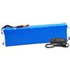 OmurgA pacco batteria per scooter elettrico 36V 10Ah Batteria per bicicletta elettrica batteria al litio 36V 10Ah 10s3p for scooter elettrico 250W 350W 500W 750W con caricabatterie XT30 36V 10Ah,XT30