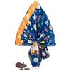 Venchi - Uovo di Cioccolato Blu, Gusto Cioccolato Fondente 60%, con 2 Sorprese per Bambini, Senza Glutine, Vegano, 220 gr, Collezione Pasqua, Idea Regalo