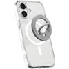 Spigen Dual Pop MagFit Anello MagSafe [Silicone Leggero] Doppio Magnete Compatibile con Accessori Magnetici, iPhone 17 17e 16 15 e Cover MagSafe/Pixelsnap per Samsung S26 S25, Pixel 10 10a - Grigio