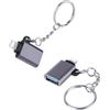 OFFCUP Adattatore da USB a Lightning, 2pcs Adattatore USB OTG per iPhone, compatibili con telefoni MacBook Pro, iMac Surface Pro, hard disk esterni, disco USB C, ecc. Compatibile con linghtning