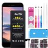 Beefix Batteria per iPhone SE2 2020: Batteria sostitutiva agli ioni di litio da 4400mAh ad alta capacità per iPhone SE2 con strumenti di riparazione compatibile con il modello A2275 A2296 A229