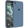 Topme Cover per HUAWEI Y6 2019 / Y6 Pro 2019 / HONOR 8A / Y6S 2019 (6.09 Inches) Custodia Case, Protezione Della Pelle Della Custodia in Silicone Tpu - Grigio lavanda