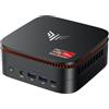 NiPoGi H1 Mini PC W-11 ΑΜD Ryzen 7 6800H (Max 4.7GHz, 8C/16T) 16GB DDR5 4800MHz/512GB M.2 NVMe SSD, Mini PC Desktop per Aziende DP2.0+HDMI 2.0+Type-C 4K Triplo Display/WiFi 6/BT 5.2/VESA Supportato