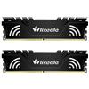 Wlizedle DDR4 3600MHz Memoria RAM 16GB Kit (2x8GB) XMP 2.0 CL18 DIMM PC Modulo di Memoria PC4-28800 288-Pin 1.35V Non-ECC 2Rx8 Upgrade per Desktop/Computer, Nero