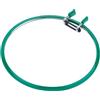 GORGECRAFT Telaio da Ricamo in Metallo Verde Grande con Molla di Tensione Telaio da Ricamo Telaio per Punto Croce Telaio Ad Anello Rotondo per Cucito Pratico Ricamo A Punto Croce 22.5x21.5x8cm