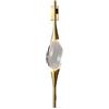 LONGDUOU Lampada da Parete Europea Vintage in Oro, Lampada da Parete a LED in Cristallo Minimalista Francese, apparecchio di Illuminazione for Scala del Soggiorno Tutto in Ottone, Applique Decorativa
