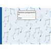 Independently published QUADERNO PENTAGRAMMATO: Per bambini e ragazzi alle prime esperienze musicali, con righi spaziosi, etichetta in copertina, tabella di indice iniziale ... 60 pagine numerate. COPERTINA DI COLORE BLU