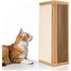 Nobleza Tappetino Tiragraffi per Gatti in Sisal Naturale, Protezione Parete e Divano, Angolo dei Massaggi per Gatti, Spazzola per Angolo dei Massaggi da Parete,41 * 23cm