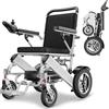 ByteTecpeak D03 Sedia a Rotelle Elettrica Pieghevole, Struttura in Lega di Alluminio, Motore da 500W, Batteria al Litio da 20Ah, Autonomia Fino a 30 km
