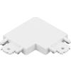 BRILONER - Sistema di binari Luxtrail, connettore angolare, accessorio, componente di prolunga, 45 mm, bianco