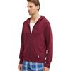 POLO RALPH LAUREN Felpa con Cappuccio in Cotone Elasticizzato, Logo Ricamato (IT, Testo, S, Regular, Regular, Bordeaux)