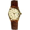 Pryngeps Orologio OP2044/1 in oro 18K 750 Flatline Classic President Model, Con cinturino