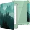 MoKo Custodia per Kindle Basic 11ª Generazione 6 (2024/2022),Foresta Verde