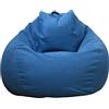 Honhoha Fodera per Sacco di Fagioli, Pouf Poltrona Sacco Bambini e Adulti Bean Bag, Fodera per Sacco di Fagioli per Decorazione della Soggiorno Camera Giardino Salotto Balcone, Senza riempitivo, Lavabili