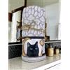 Tex family SET asciugamani GATTI Spiritosi in Puro cotone Made in Italy - Grigio