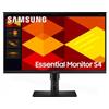 Samsung Monitor led 24" Samsung Essential S4 Full HD classe C Nero [LS24D400GAUXEN]