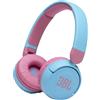 Jbl Cuffie Jbl JR 310BT Bluetooth ad archetto con microfono per bambini Blu/Rosa [JR 310BT BLU]