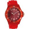 Oozoo C5050 - Orologio per Donna, Cinturino in silicone colore rosso