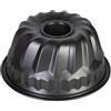 wenco Mini stampo per ciambella, 18 cm, rivestimento antiaderente di alta qualità, acciaio resistente, distribuzione uniforme del calore, grigio classico, ideale per torte piccole, facile da pulire