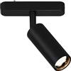 BRILONER - Sistema a binario Luxtrail LED, Bianco caldo, Orientabile, Spot LED, Spot da soffitto, Faretto, Lampada da soffitto, Plafoniera, Luce da soffitto, 130x40x155 mm (LxPxH), Nero
