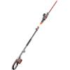 Fuxtec Tagliasiepi telescopico a Batteria 20V Senza Fili FX-E1HH20 - Senza Batteria - 25 cm Lunghezza Taglio - Facile potatura di arbusti, cespugli e siepi