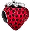 Feitery Ciondolo da donna per bracciali e collane, motivo: piccolo bradipo, abbinabile ad altri charms, Zirconia cubica
