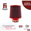 BMC Air Filter Filtro Aria Sportivo BMC Conico a Cono Universale Aspirazione Diretta 70 mm