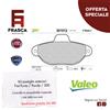 Valeo PASTIGLIE FRENO ANTERIORI Fiat Panda 169 1.2 LPG 69 60 CV 2009-2013