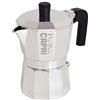 PINTINOX Caffettiera Moka 2 Tazze Modello Capri in Alluminio