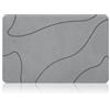 NAYAHOSE Tappetino da bagno in pietra, 100% terra di diatomacea naturale, antiscivolo, super assorbente, ad asciugatura rapida, facile da pulire (grigio scuro)