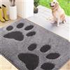 FCSDETAIL Zerbino Interno 80 x 120 cm, Tappetino Antiscivolo e Lavabile in Lavatrice, Tappetino d'Ingresso Assorbenti per Cane, Ingresso, Porta, Corridoio