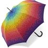 happy rain Ombrello Ombrello Automatico, Rainbow Pixel, 105 cm, Ombrello automatico