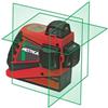 Metrica Livella Laser Autolivellante Metrica 3D 360 Gradi Raggio Verde 61410M High Power