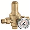 CALEFFI Riduttore di Pressione di Secondo Stadio PN 40 Con Manometro Attacco 3/4 Inox in Bagno di Glicerina ,