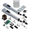 FAAC Kit Automazione Cancelli A 2 Battenti Max 2,5M Per Anta Master Kit Faac