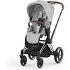 CYBEX PLATINUM - Passeggino Priam Koi Con Telaio Chrome Brown 2023