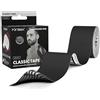 Kintex Kinesiology Tape Classic - Autoadesivo, Elastico, Impermeabile e Antiallergico - Nastro Sportivo e Kinesiologico per Lesioni Causate dallo Sport - Verde - 5 cm x 5 m