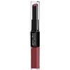 L'Oreal Paris Rossetto 2 Step Infallible 24H, Lunga tenuta e idratazione, Toujours Toffee (801)