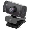 XTREME Webcam con Microfono PlugePlay Risoluzione HD 1280x720 USB a Pinza con Microfono Colore Nero