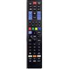 IRRADIO | Telecomando Universale TV 5 in 1, Compatibile con Tutte le TV e Smart TV SAMSUNG/LG/PHILIPS/SONY/PANASONIC Prodotte dal 2000, Pronto all'uso, Colore Nero