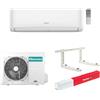 Hisense Climatizzatore Hisense Easy Smart WI-FI INTEGRATO monosplit 9000 btu + staffa Fischer Klima Klik 420 omaggio