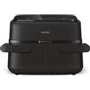 Philips Friggitrice ad aria Philips Serie 1000 con doppio cestello da 7.1l/1700W Nero [NA150/00]