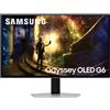 Samsung Monitor Oled 27'' Samsung Odyssey LS27DG610SUXEN G6 QHD 2560 x1440/0.03ms classe G Argento [LS27DG610SUXEN]