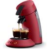 Philips Macchina da caffe' Philips Senseo Original Plus a capsule 0.7l 1450W Rosso scuro/Nero [CSA 210/90]