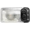 NICOLIE Plafoniera per Interni Lampada da Lettura Compatibile con Peugeot 206 CC 207