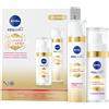 NIVEA Cellular LUMINOUS 630® - Set per la cura del giorno, fluido e siero intensivo, antipigmento, con trattamento giornaliero anti-invecchiamento e siero