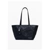 Desigual Grande borsa shopper ricamata
