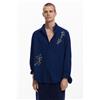 Desigual Camicia ricami etnici